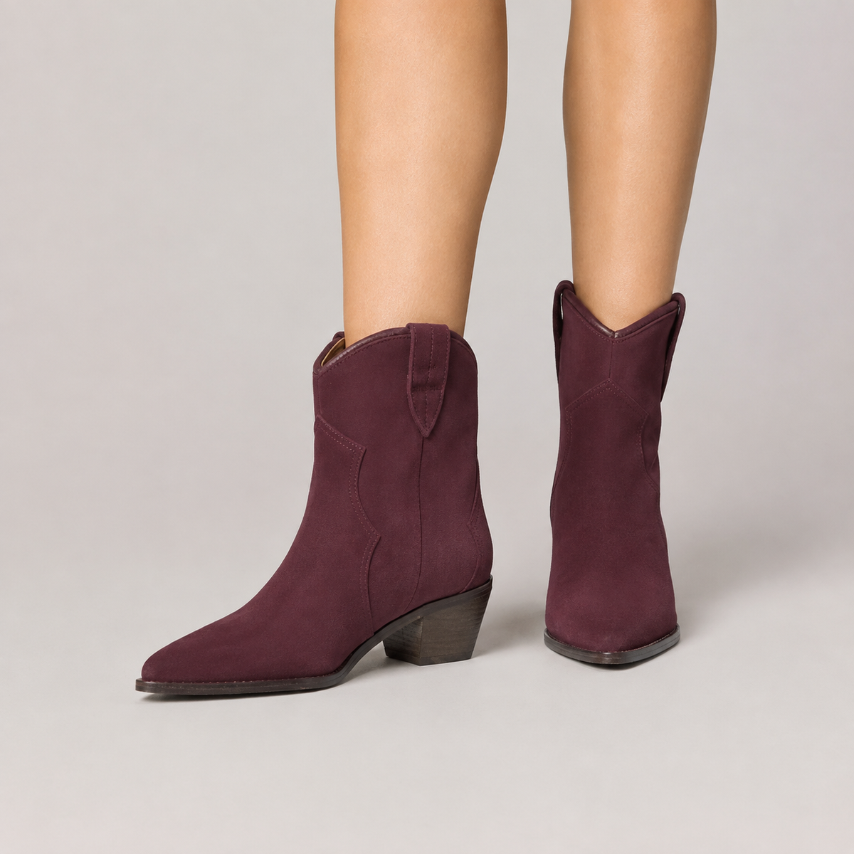 Elin | Komfort-Stiefeletten im Western-Stil