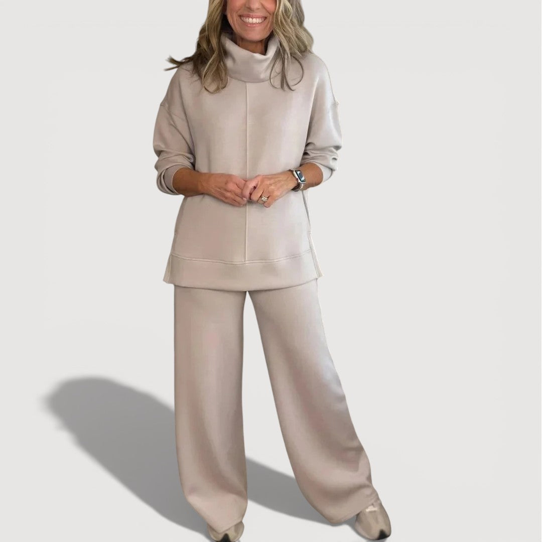 Xenia | Lounge-Set mit weit geschnittener Hose