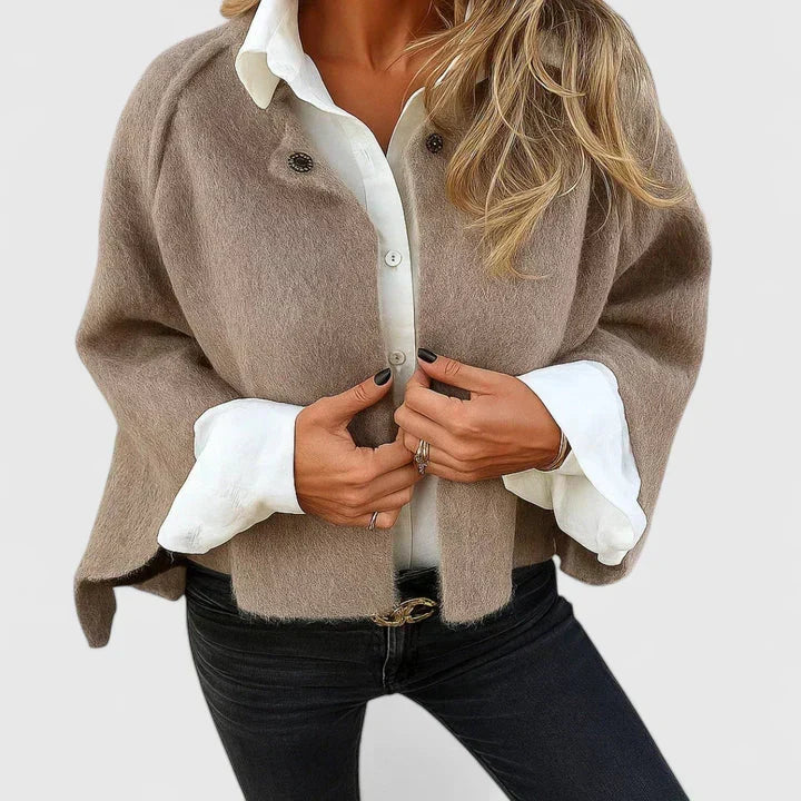 Doris | Strickjacke mit weich gebürsteter Oberfläche