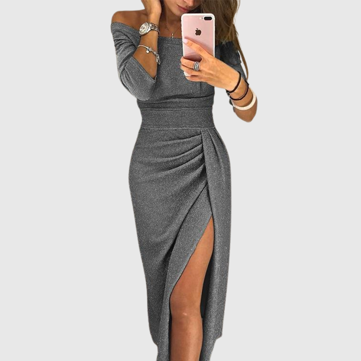 Lily | Chices Maxikleid mit Neckholder