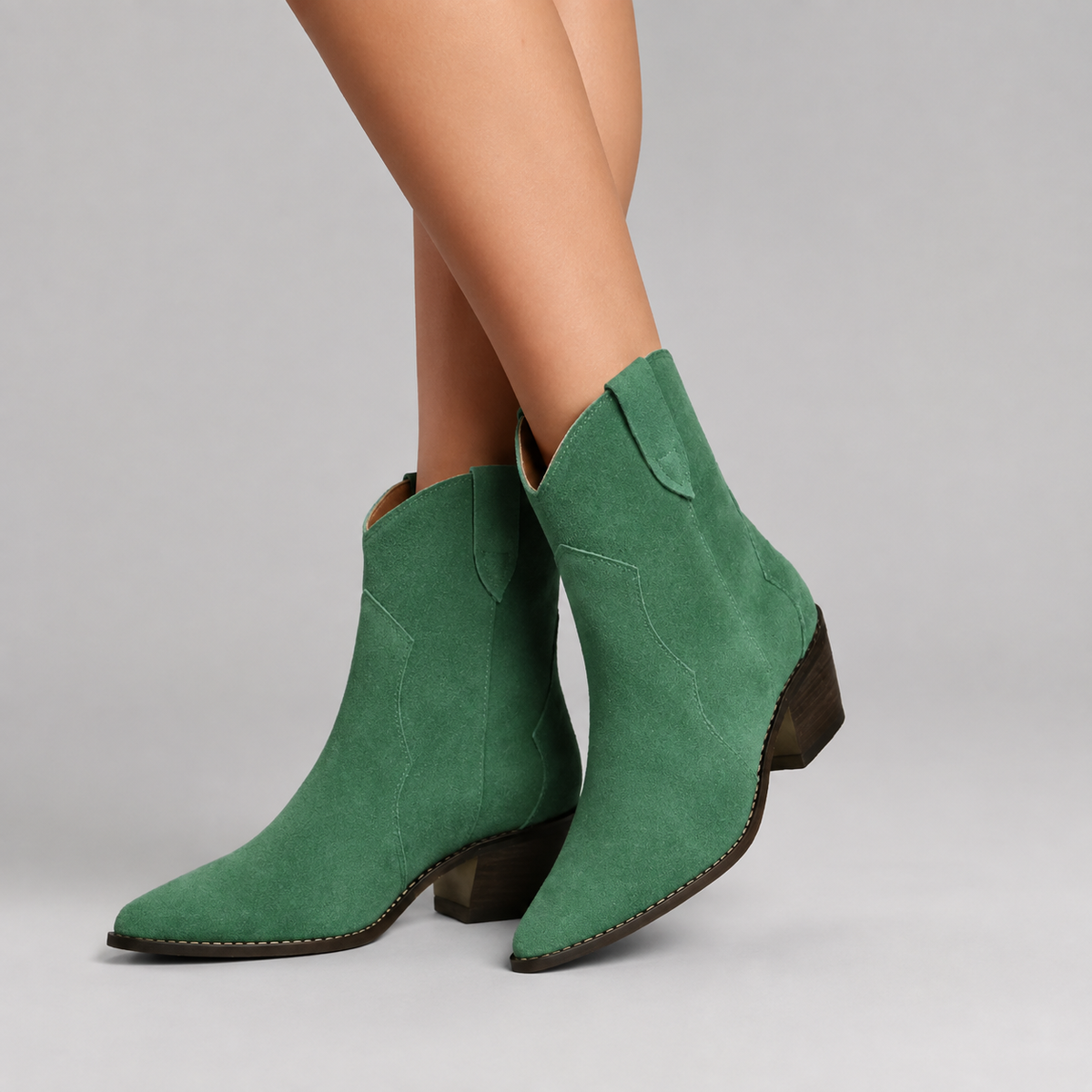 Elin | Komfort-Stiefeletten im Western-Stil