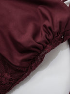 Antonia | Abendkleid mit Spitzeneinsätzen