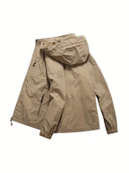 Gregor | Leichte Herbstjacke mit versteckter Kapuze