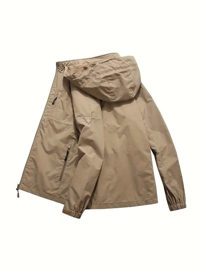 Gregor | Leichte Herbstjacke mit versteckter Kapuze