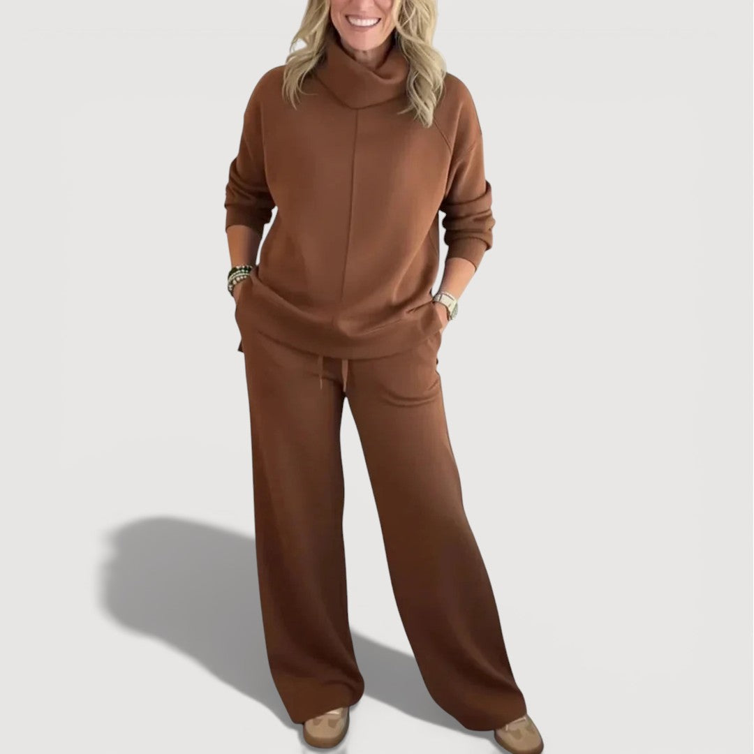 Xenia | Lounge-Set mit weit geschnittener Hose