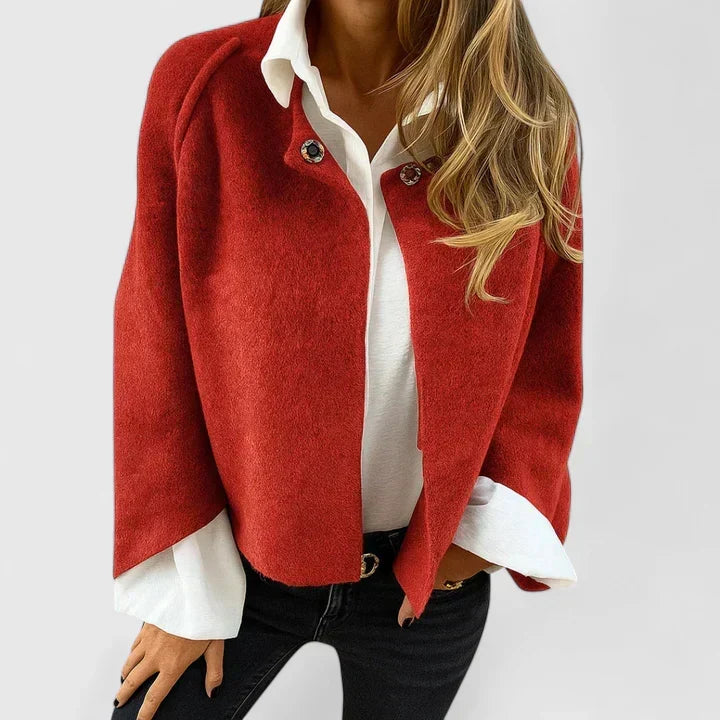 Doris | Strickjacke mit weich gebürsteter Oberfläche