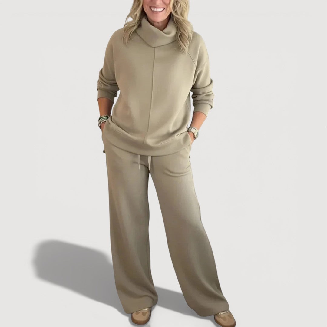 Xenia | Lounge-Set mit weit geschnittener Hose