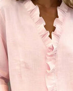 Heidi | Edle V-Ausschnitt Bluse