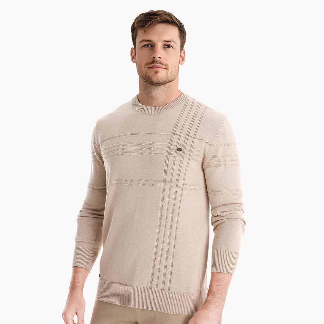 Eitel | Herrenpullover mit Rautenmuster