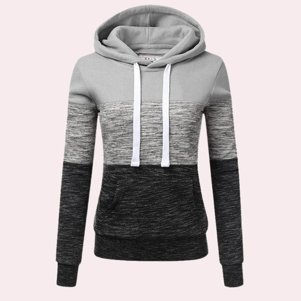 Marta | Kapuzenpullover im Colorblock