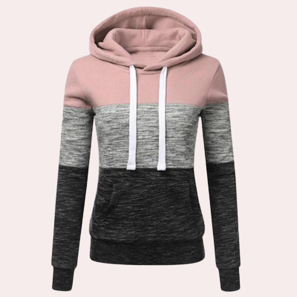 Marta | Kapuzenpullover im Colorblock