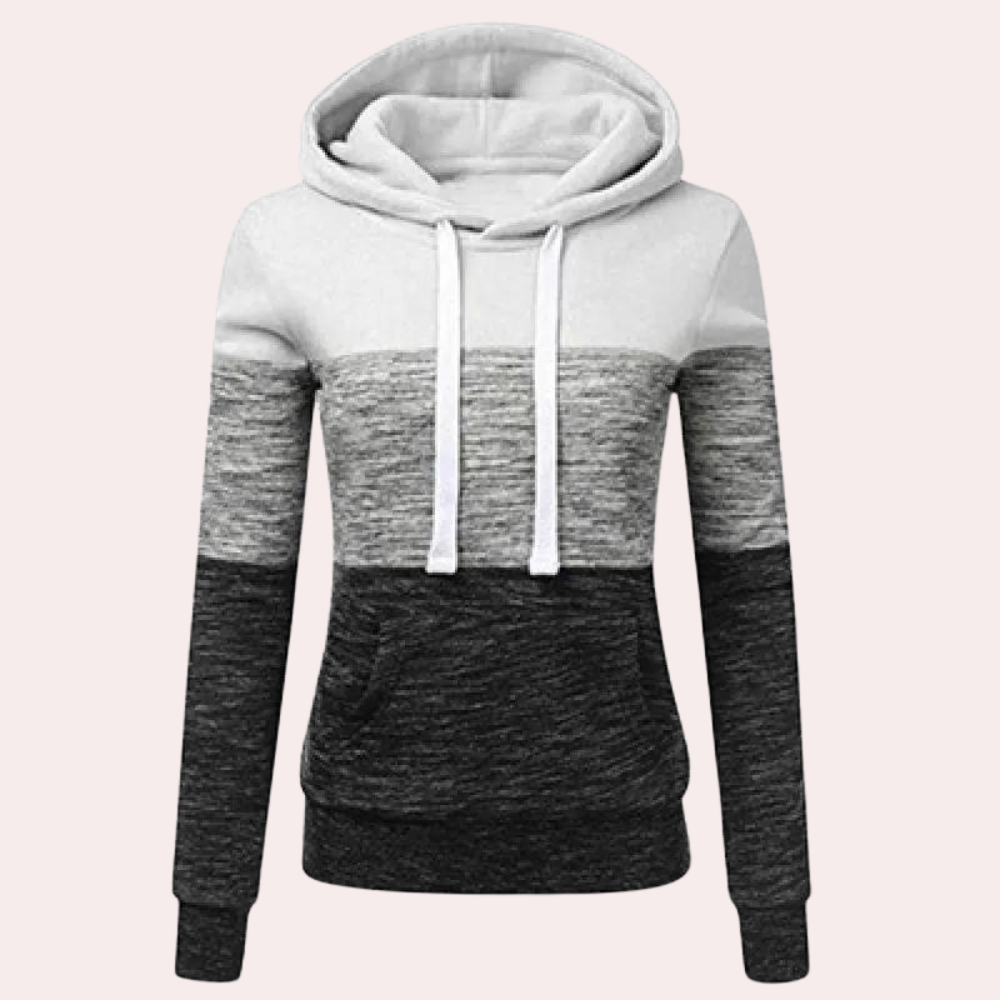 Marta | Kapuzenpullover im Colorblock