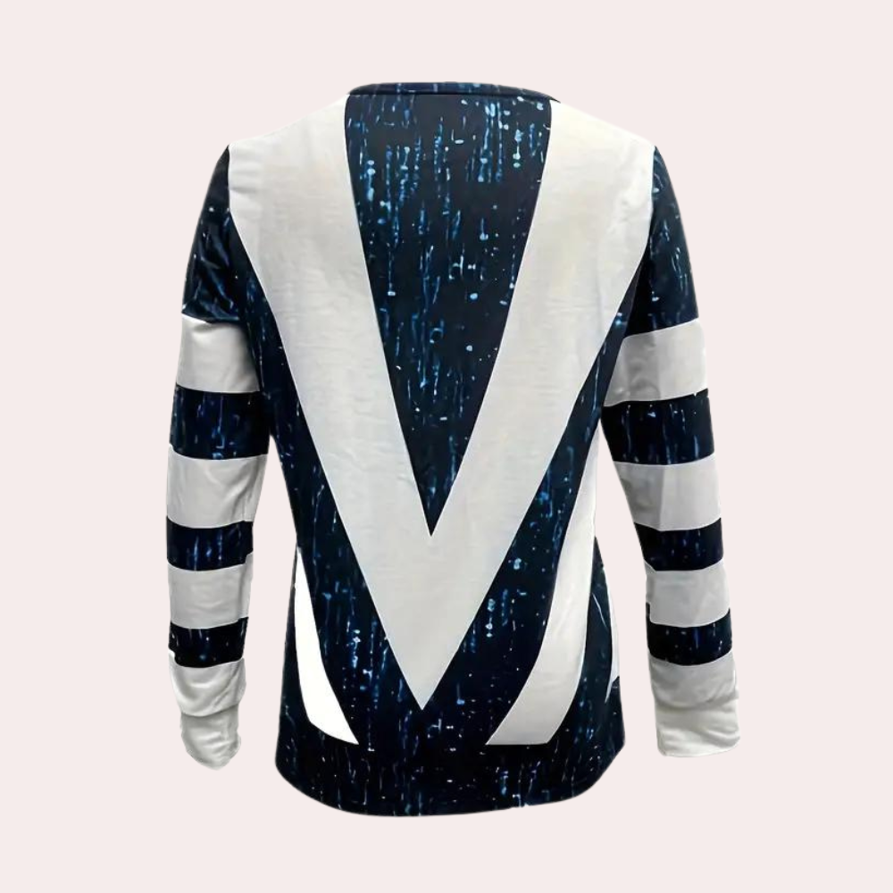 Winona | Pullover mit Pailletten und V-Ausschnitt