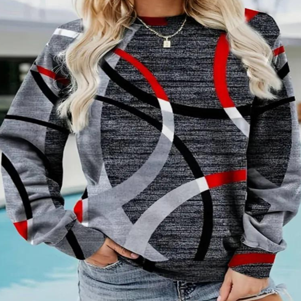 Helma | Strickpullover mit Rundhals und Mustervarianten