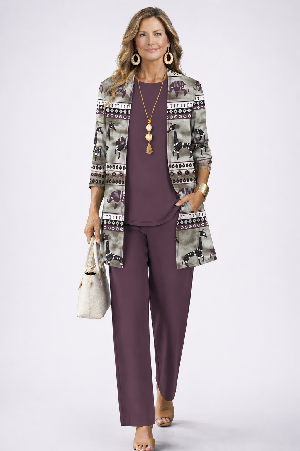 Valerie | Elegantes 3-teiliges Casual-Set