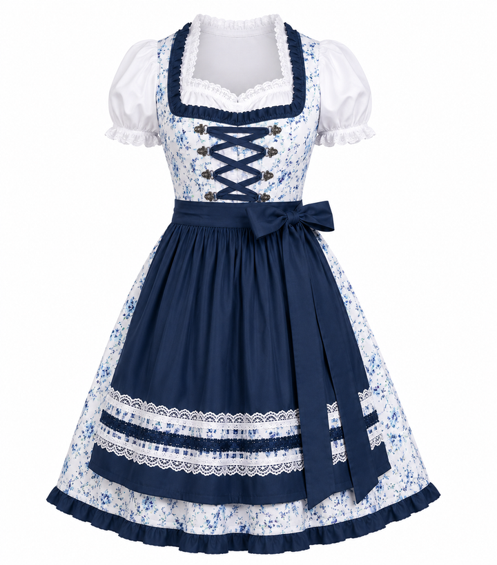 Heidi | Damen Dirndl mit Schürze im Trachten-Stil