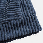 Horst | Superweicher gestreifter Cord-Hoodie