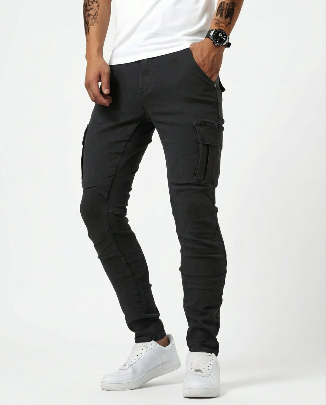 Dario | Bequeme Stretch Cargo-Hose für jeden Tag