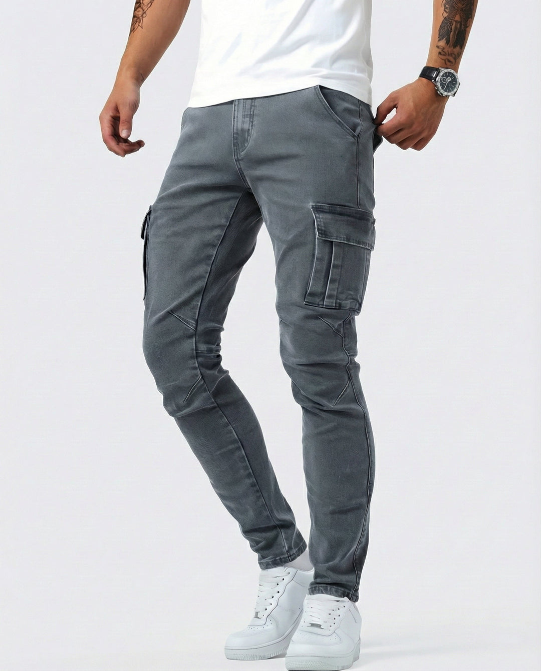 Dario | Bequeme Stretch Cargo-Hose für jeden Tag