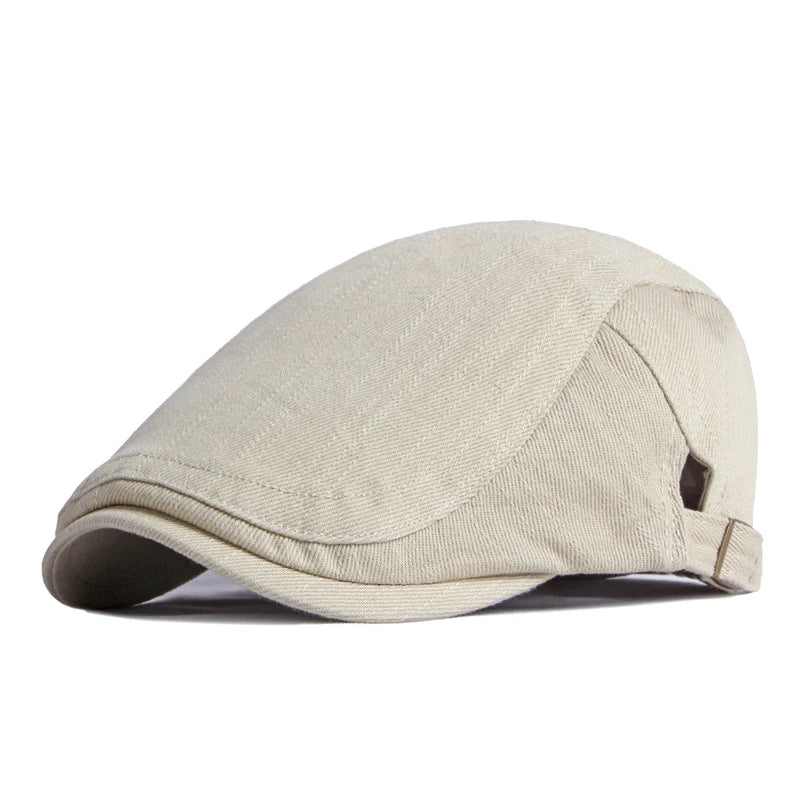 Thies | Verstellbare Flat Cap aus Baumwolle