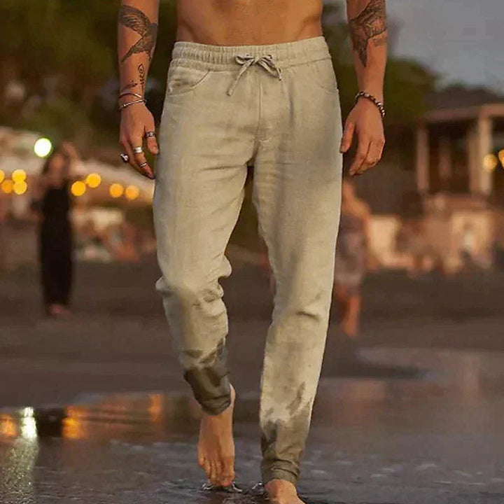 Dominik | Baumwoll-Strandhose
