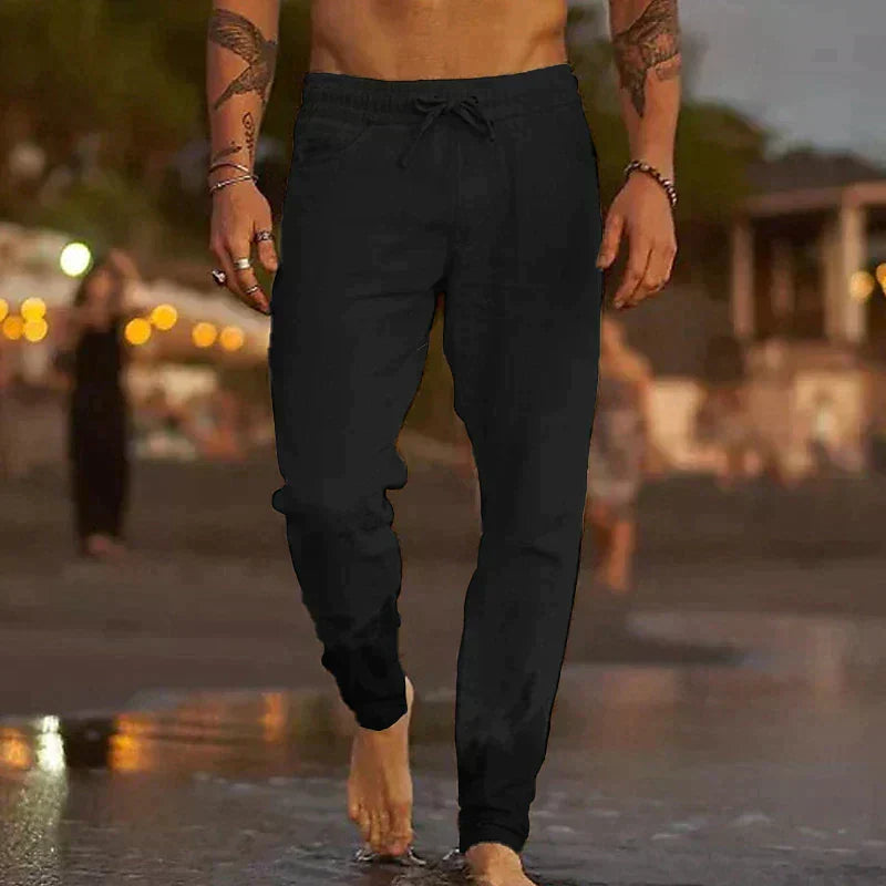 Dominik | Baumwoll-Strandhose