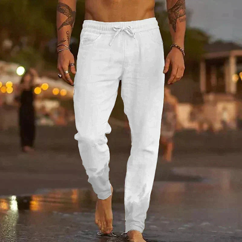 Dominik | Baumwoll-Strandhose