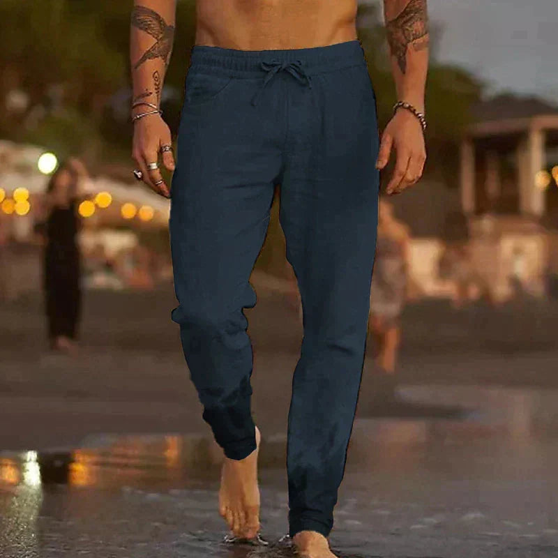 Dominik | Baumwoll-Strandhose