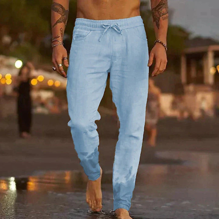 Dominik | Baumwoll-Strandhose