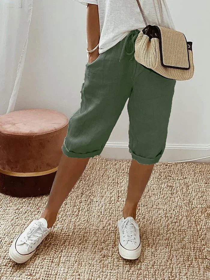 Liv | Sommer-Shorts aus Leinen-Mix (1+1 GRATIS)