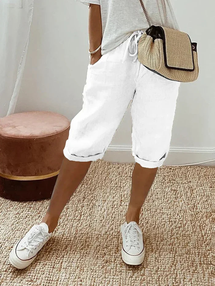 Liv | Sommer-Shorts aus Leinen-Mix (1+1 GRATIS)