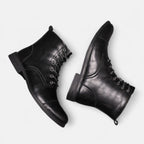 Stilvolle Herrenstiefel aus hochwertigem Kunstleder