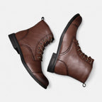Stilvolle Herrenstiefel aus hochwertigem Kunstleder