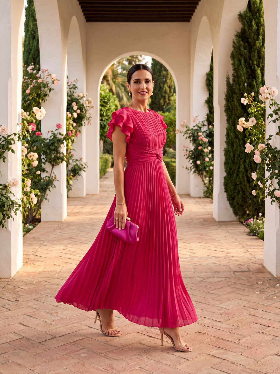 Annika | Elegantes Kleid mit fließendem Fall