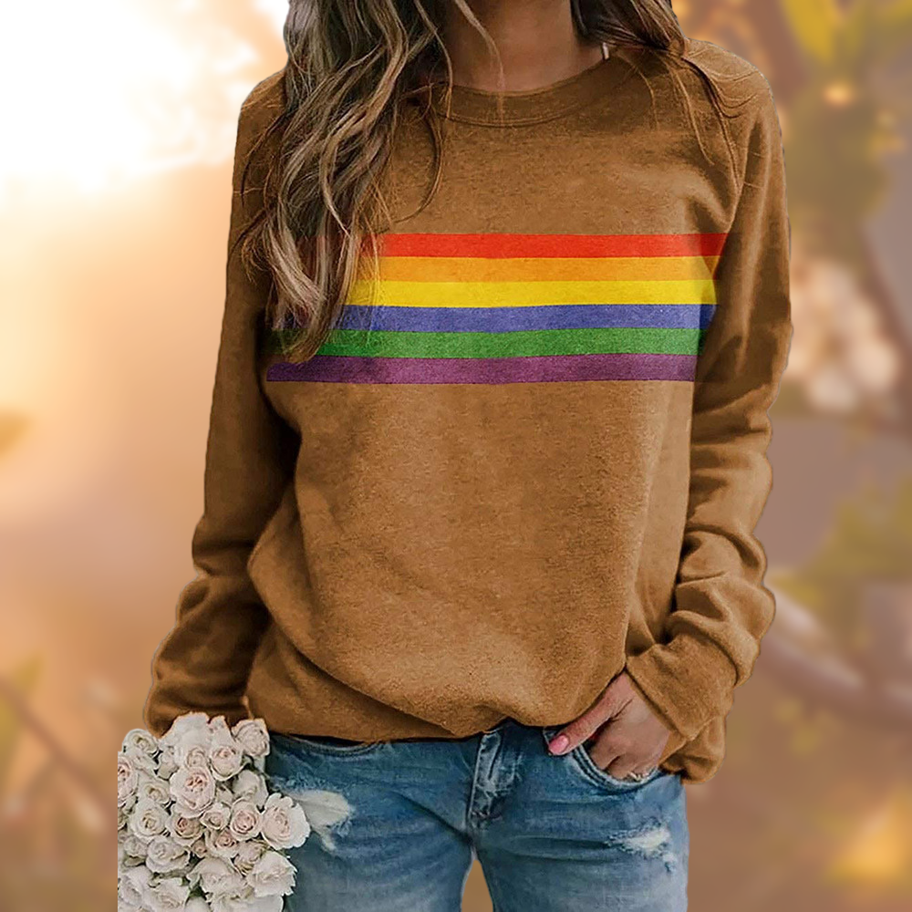 Loni | Pullover mit Rundhals und auffälligem Muster