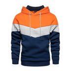 Willibald | Bunter Kapuzenpullover im Colorblock-Design