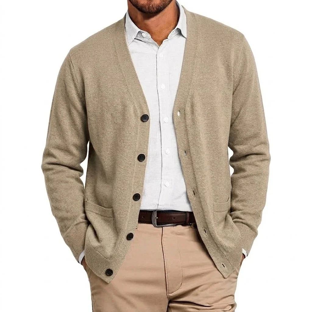 Matthias | Strickblazer mit Stehkragen