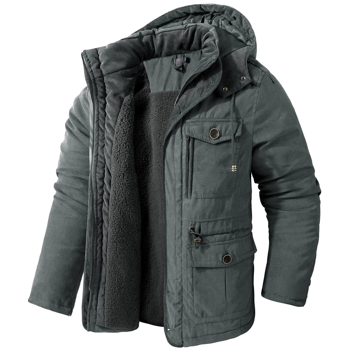 Hermann | Casual Winterjacke mit vielen Taschen