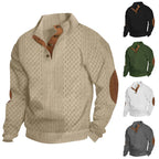 Leopold | Herren-Pullover mit Stehkragen
