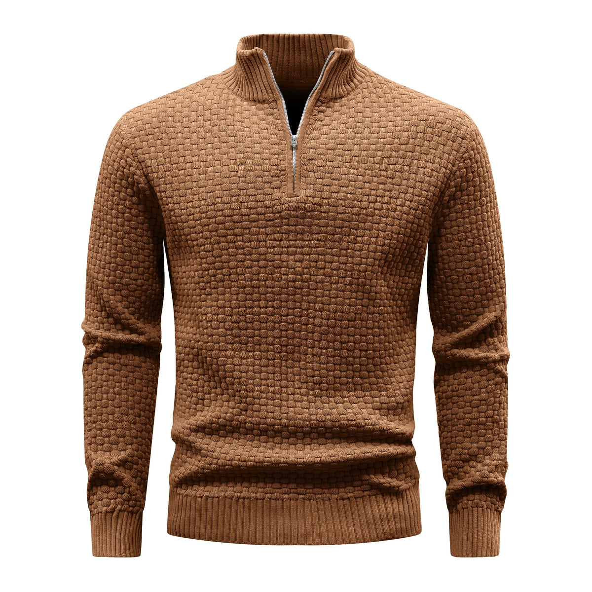 Veit | Herrenpullover aus Waffelstrick