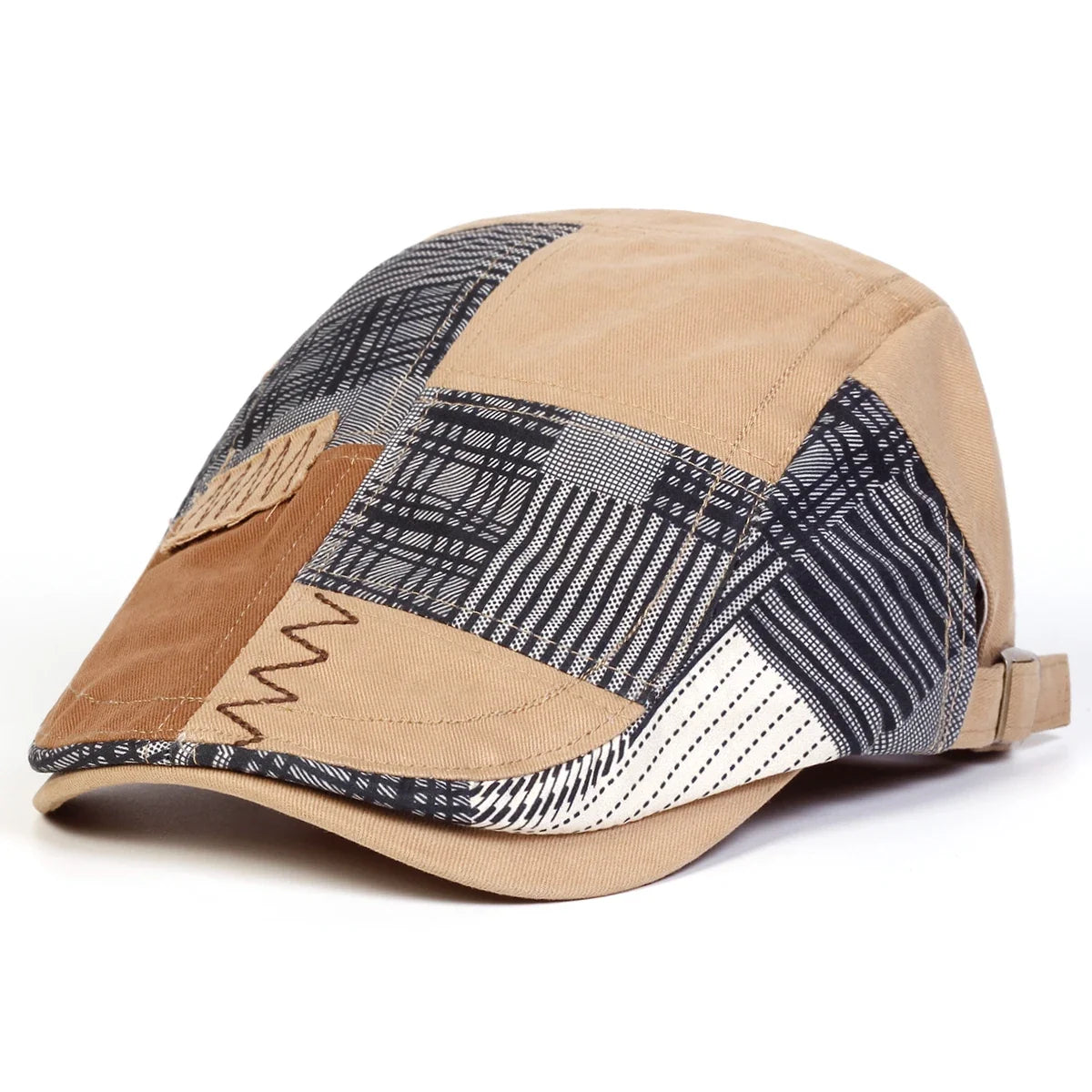 Odin | Schiebermütze im Patchwork-Design
