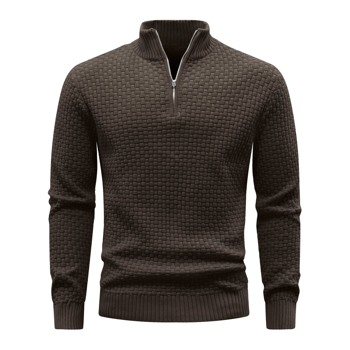Veit | Herrenpullover aus Waffelstrick