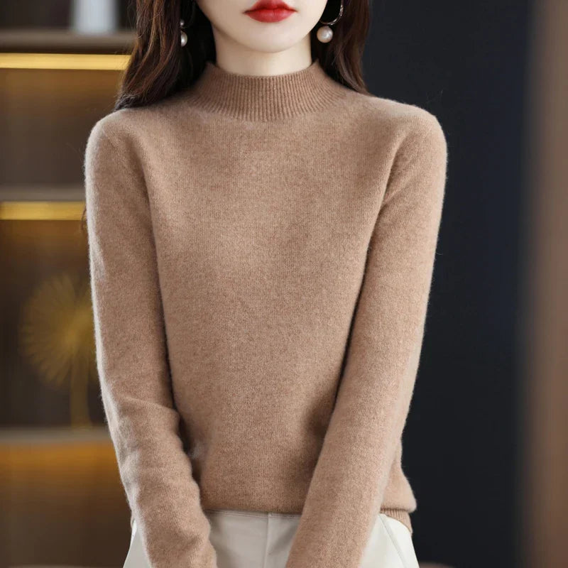 Dana | Minimalistischer Strickpullover in 17 Farben