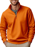 Lothar | Warmer Winterpullover mit Reißverschluss