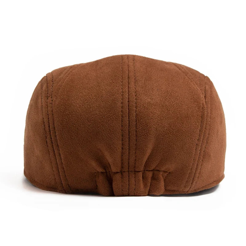 Reimund | Baskenmütze in Wildlederoptik