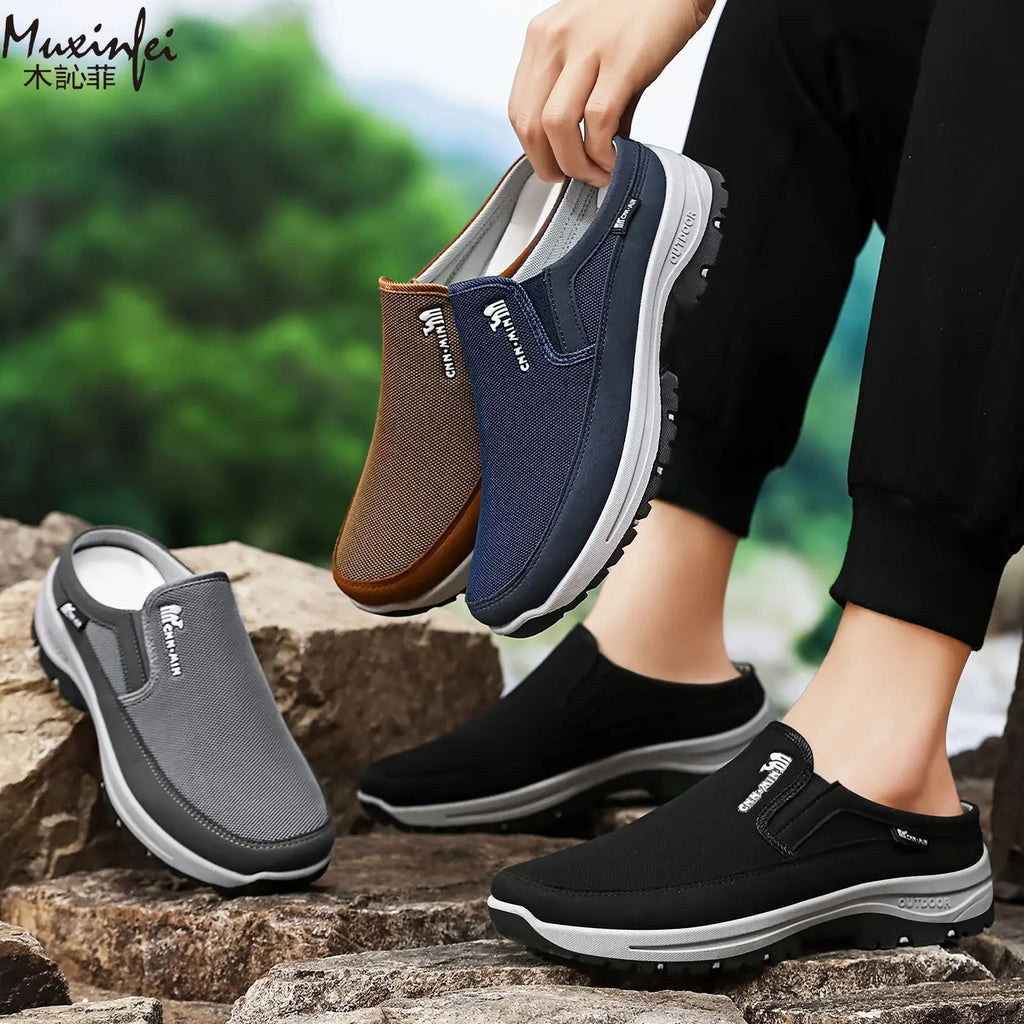 Anselm | Bequeme Slip-On Herrenschuhe mit Fußbett