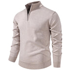 Hugo | Feinstrick-Pullover mit halbem Reißverschluss