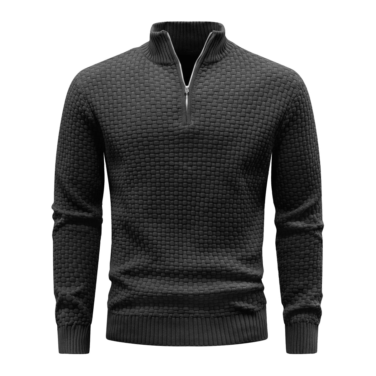 Veit | Herrenpullover aus Waffelstrick