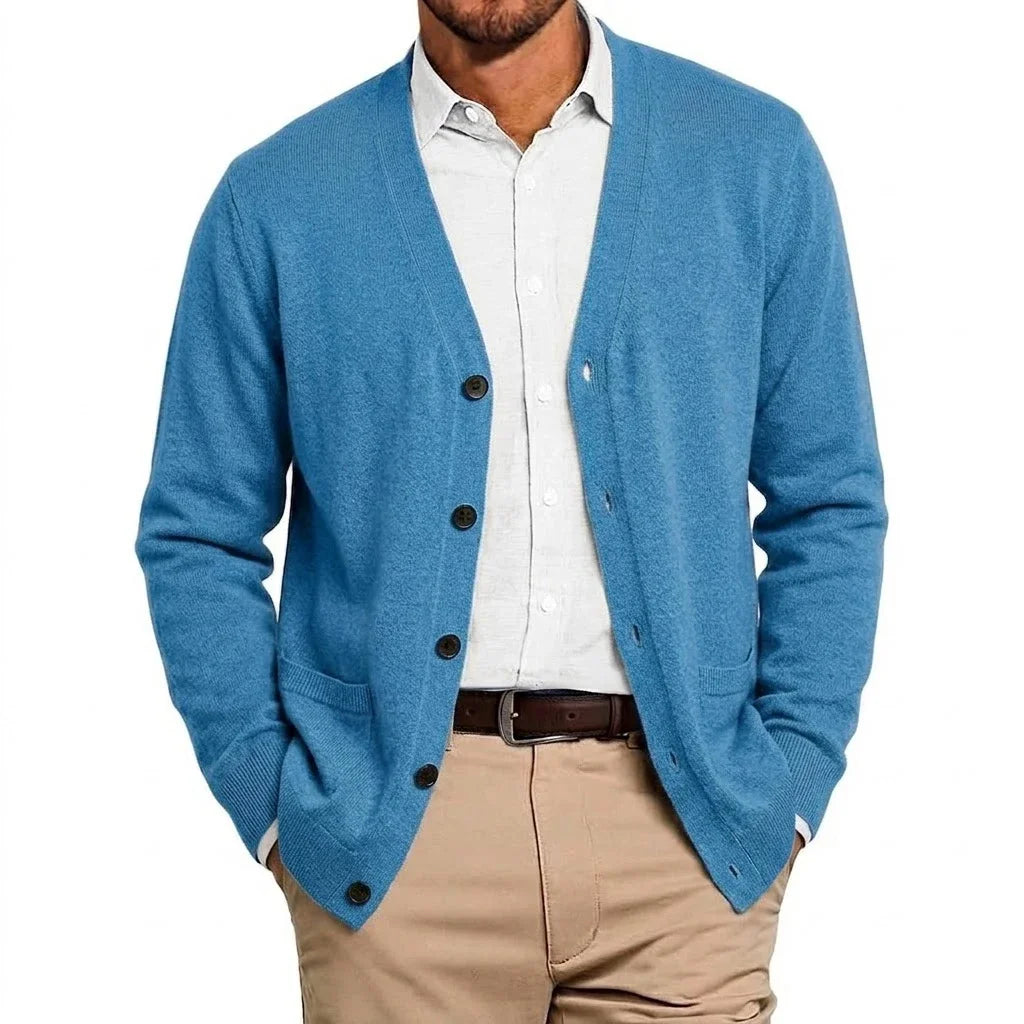 Matthias | Strickblazer mit Stehkragen