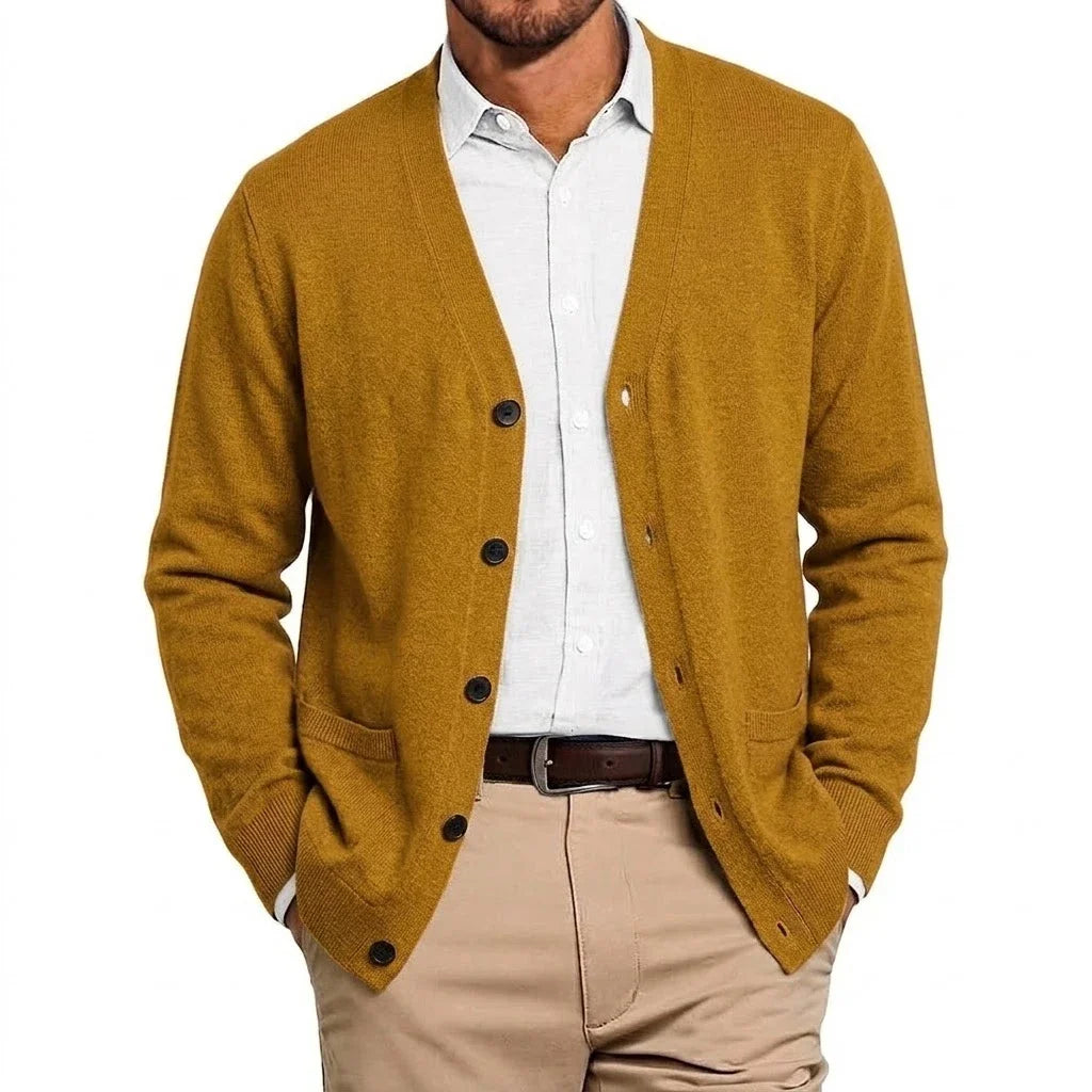Matthias | Strickblazer mit Stehkragen